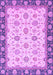 Machine Washable Oriental Purple Traditional Area Rugs, wshabs2695pur