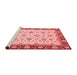 Traditional Red Washable Rugs