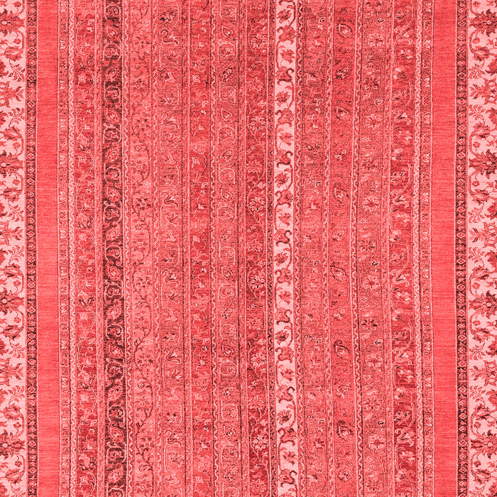 Machine Washable Abstract Red Modern Rug, wshabs2696red