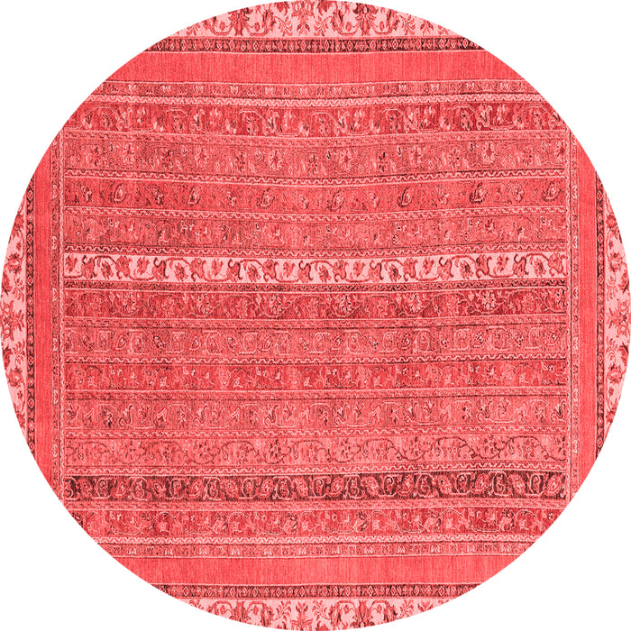 Machine Washable Abstract Red Modern Rug, wshabs2696red