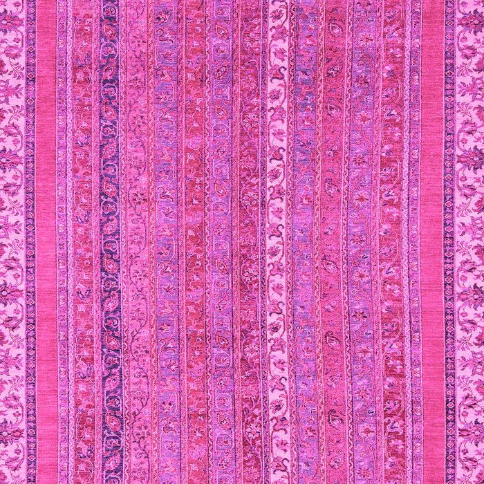 Machine Washable Abstract Pink Modern Rug, wshabs2696pnk