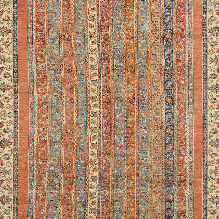 Machine Washable Abstract Red Rug, wshabs2696