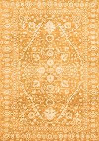 Oriental Orange Traditional Rug, abs2697org