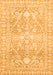 Oriental Orange Traditional Rug, abs2697org