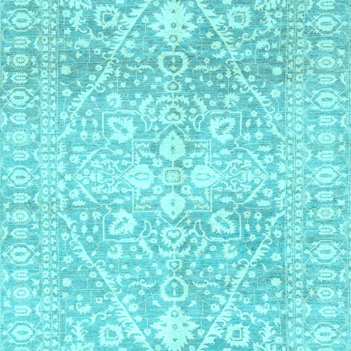 Oriental Light Blue Traditional Rug, abs2697lblu