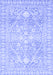 Machine Washable Oriental Blue Traditional Rug, wshabs2697blu