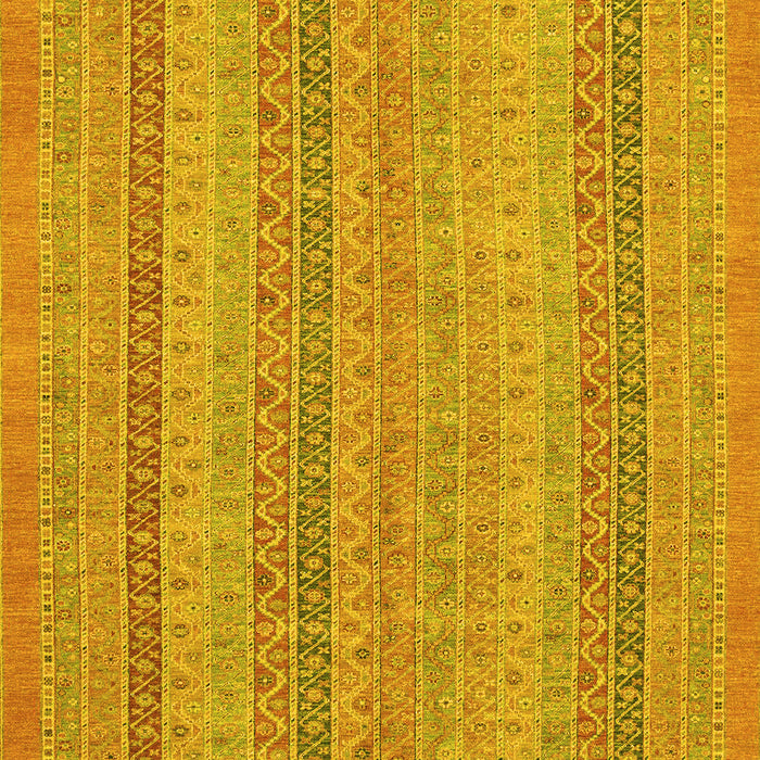 Abstract Yellow Modern Rug, abs2698yw