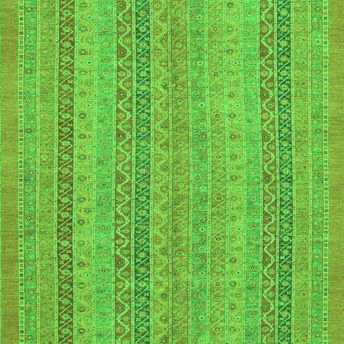 Abstract Green Modern Rug, abs2698grn