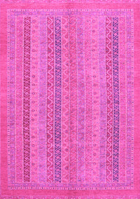 Abstract Pink Modern Rug, abs2698pnk