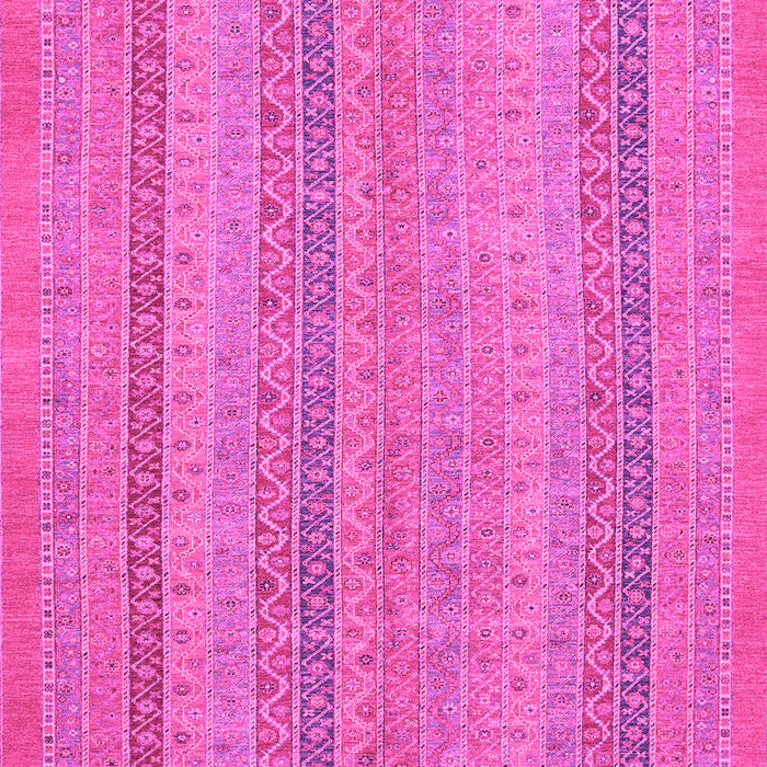 Machine Washable Abstract Pink Modern Rug, wshabs2698pnk