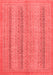 Abstract Red Modern Area Rugs