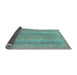 Sideview of Abstract Light Blue Modern Rug, abs2698lblu