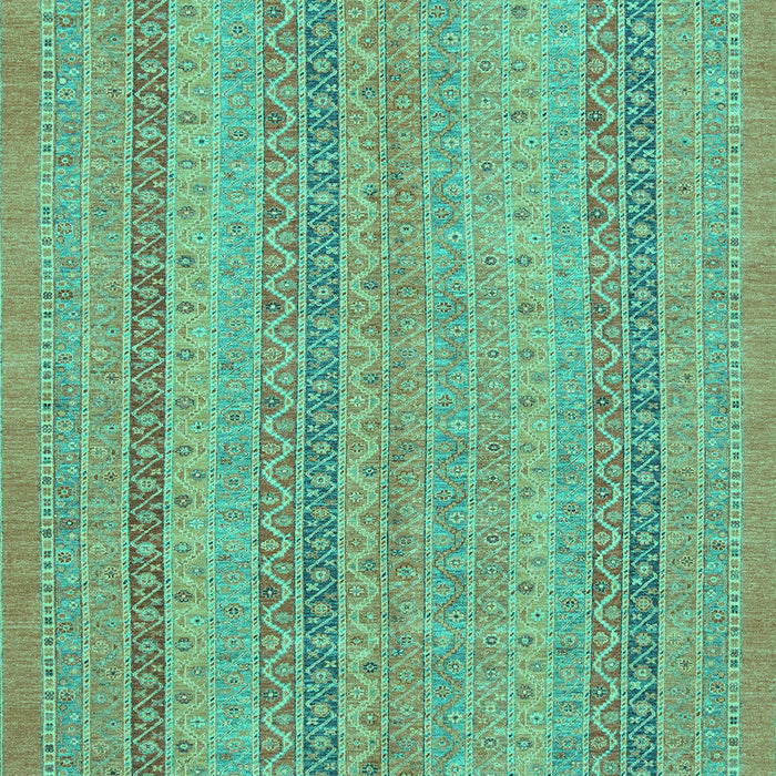 Abstract Turquoise Modern Rug, abs2698turq
