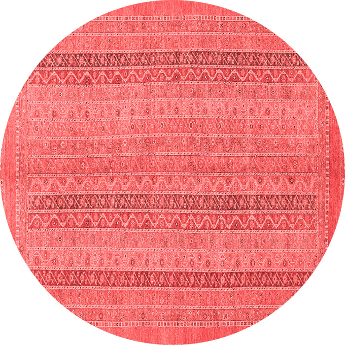 Machine Washable Abstract Red Modern Rug, wshabs2698red