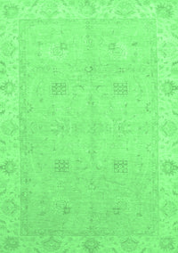 Oriental Emerald Green Traditional Rug, abs2699emgrn