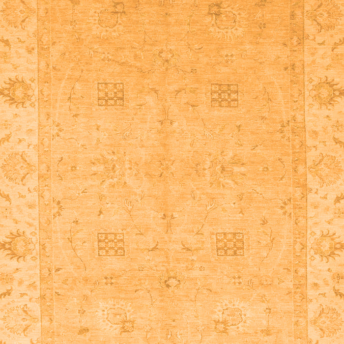 Oriental Orange Traditional Rug, abs2699org