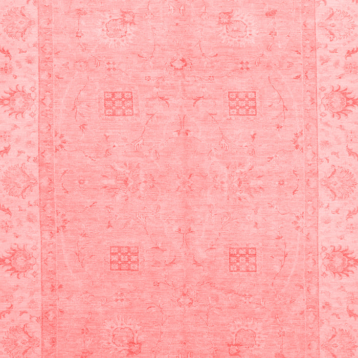 Machine Washable Oriental Red Traditional Rug, wshabs2699red