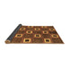 Sideview of Oriental Brown Modern Rug, abs269brn