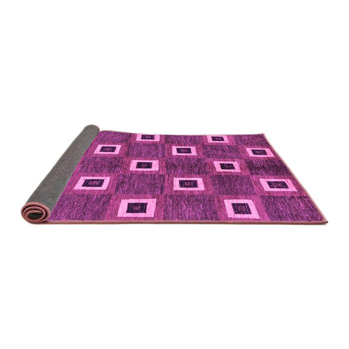 Sideview of Oriental Purple Modern Rug, abs269pur