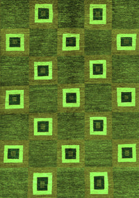 Oriental Green Modern Rug, abs269grn