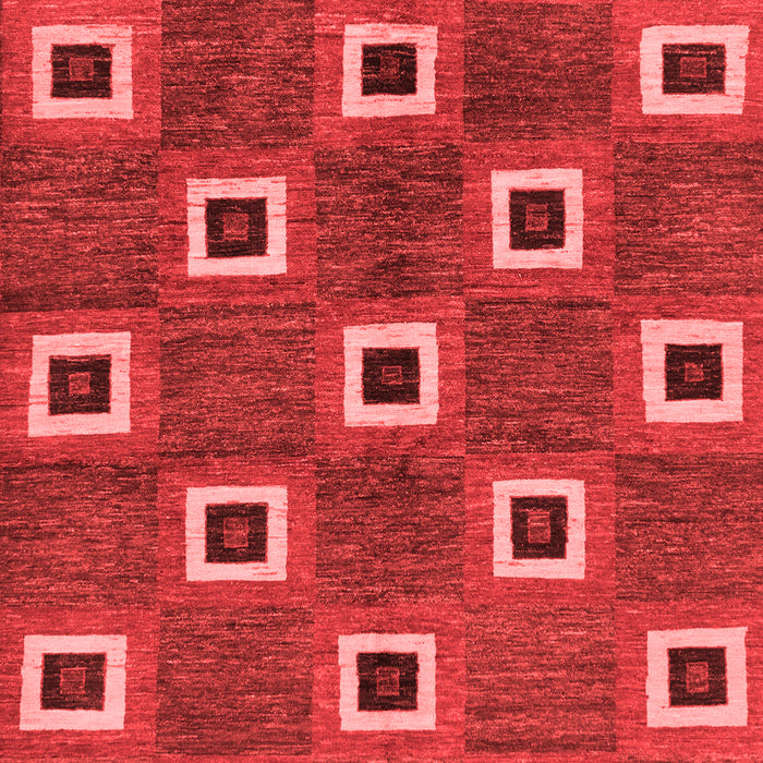 Machine Washable Oriental Red Modern Rug, wshabs269red