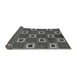 Sideview of Oriental Gray Modern Rug, abs269gry