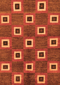 Oriental Orange Modern Rug, abs269org