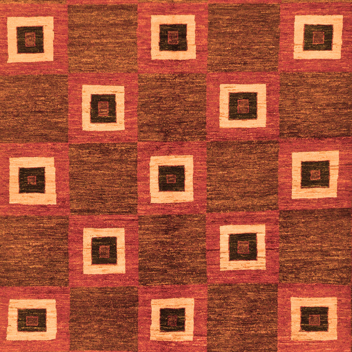 Oriental Orange Modern Rug, abs269org