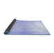 Sideview of Oriental Blue Traditional Rug, abs26blu