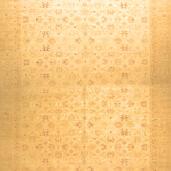 Machine Washable Oriental Brown Traditional Rug, wshabs26brn