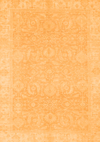 Oriental Orange Traditional Rug, abs2700org