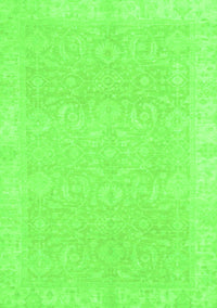 Oriental Green Traditional Rug, abs2700grn