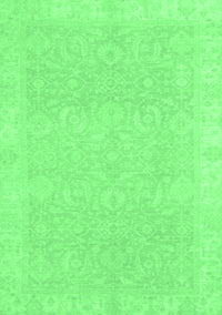 Oriental Emerald Green Traditional Rug, abs2700emgrn