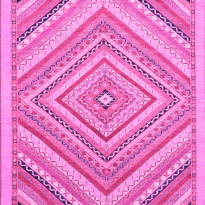 Machine Washable Abstract Pink Modern Rug, wshabs2701pnk