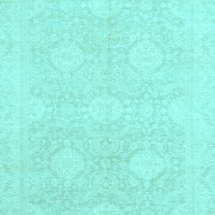 Oriental Light Blue Traditional Rug, abs2702lblu