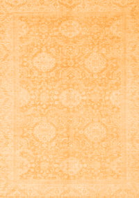 Oriental Orange Traditional Rug, abs2702org