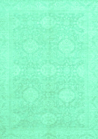 Oriental Turquoise Traditional Rug, abs2702turq