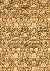 Abstract Orange Modern Rug, abs2703org