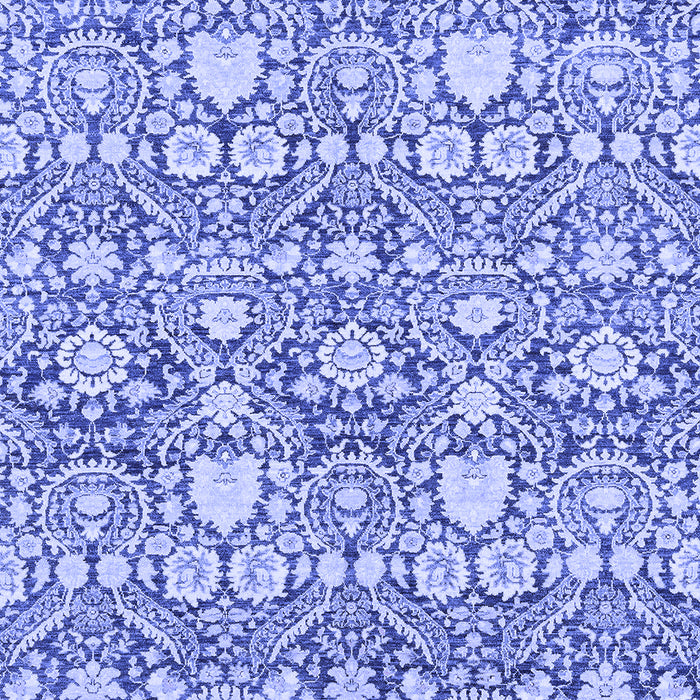 Machine Washable Abstract Blue Modern Rug, wshabs2703blu