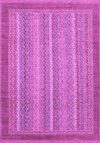 Abstract Purple Modern Rug, abs2704pur