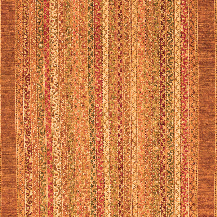 Machine Washable Abstract Orange Modern Area Rugs, wshabs2704org