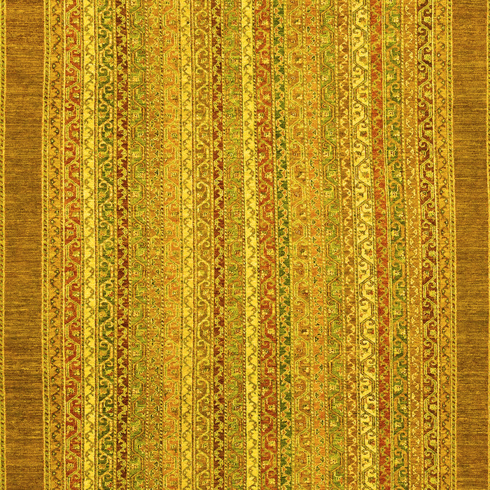 Abstract Yellow Modern Rug, abs2704yw