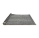 Sideview of Abstract Gray Modern Rug, abs2704gry