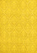 Machine Washable Abstract Yellow Modern Rug, wshabs2705yw