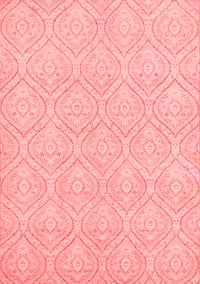 Abstract Red Modern Rug, abs2705red