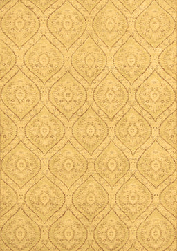 Abstract Brown Modern Rug, abs2705brn