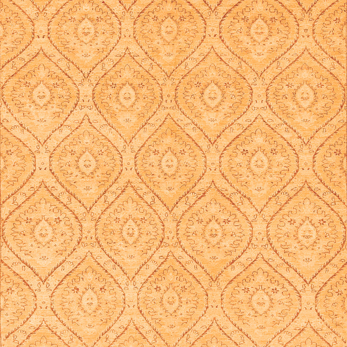 Abstract Orange Modern Rug, abs2705org