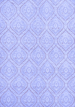Abstract Blue Modern Rug, abs2705blu