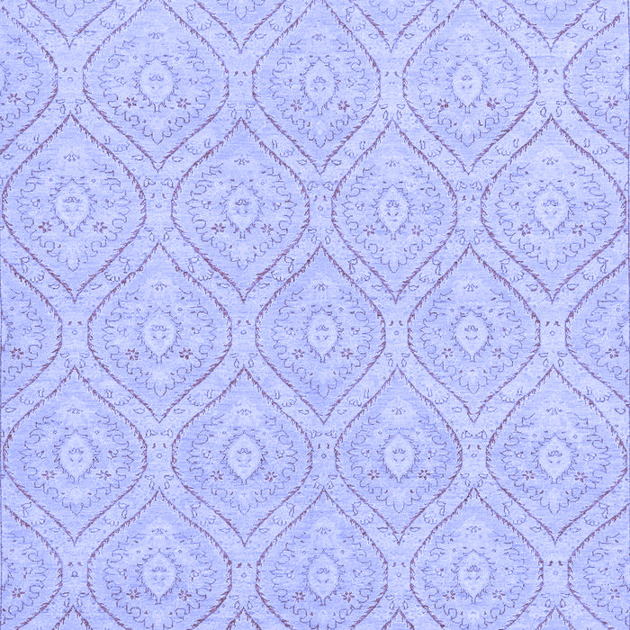 Abstract Blue Modern Rug, abs2705blu