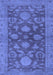 Machine Washable Abstract Blue Modern Rug, wshabs2706blu